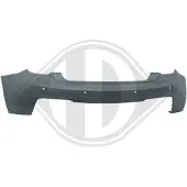 Diederichs Stoßfänger 1281356 hinten für BMW