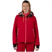 Rossignol - Isolierende Skijacke aus Primaloft - W Blackside Jacket Ruby Red für Damen - Größe M - Rot