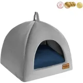 Recobed Hundebox Welurove grau S 40x40cm