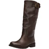 Felmini Halbhohe Leder Bikerstiefel Modell Gredo 6922