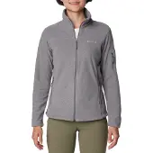 Columbia Sweatjacke Fast Trek II Damen City Grey Heath 2024-XL