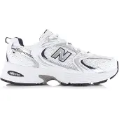 New Balance für Damen. MR530 Schuhe 530 weiß/blau (43), Wohnung, 1 bis 3 cm, Schnürsenkel