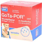 No Brand Gota-Por Wundpflaster steril 60x100 mm hautfarben 50 St Pflaster