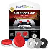 SteelSeries KontrolFreek Inferno AimBoost Thumbsticks + Precision Rings Rot/Weiß PS5/PS4