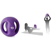 Tremblay Medizinball Mit Griff 10kg