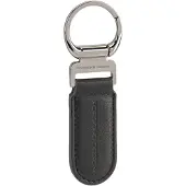 Porsche Design - Keyring Oval 8806 Black - Schlüsselanhänger , 0 l