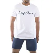 Serge Blanco Kurzarm-pyjama