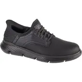 SKECHERS 205046-BBK Herren-Sneaker in Schwarz für Alltag