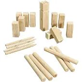 Huismerk Kubb-spiel Aus Holz Für Draußen