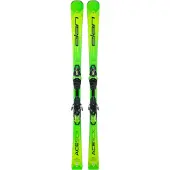 Elan Ace Slx Fusion X + Emx 12.0 Gw Fus X Blk/grn [f] Paket Mit Alpinski