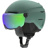Atomic Savor Visor Stereo, Skihelm mit Visier, grün