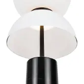 Maytoni LED Tischleuchte Kyoto in Schwarz und Weiß 11W 350lm