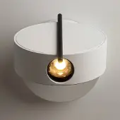 Maytoni LED Wandleuchte Nuance in Weiß und Gold 4W 200lm
