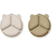 Liewood - Stacy Divider Suction Plate 2-Pack
