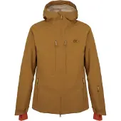 2117 of Sweden Nausta Herren Skijacke mit Kapuze braun XL