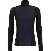 Ulvang Peak Map Half Zip, Funktionsshirt, Herren, schwarz/dunkelblau