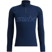 Swix RaceX Merino Half Zip/Pants Set, Herren, navy