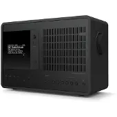 Revo SuperConnect – Hybrid-Tischradio – DAB+/UKW, Internetradio und Spotify Connect – WLAN und Bluetooth mit aptX-Unterstützung – Schwarz/Aluminium
