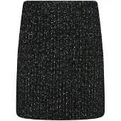 NUKUS Damen Röcke Alisa Skirt Lurex - Zwart - Größe S