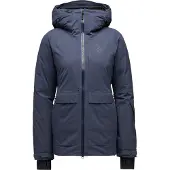 Black Diamond W Factor Insulated Parka, Women's Outerwear Top, 0038 Charcoal, M, , AP7461070038MED1