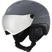 Rossignol - Skihelm mit Visier - Fit Visor Impacts Photoch Grey für Herren - Größe S/M - Grau