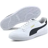 Puma Shuffle White Black Team Gold Größe EU 44 Normal