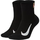 Nike NikeCourt Multiplier Max Tennis-Knöchelsocken (2 Paar) - Schwarz |Größe 38-42
