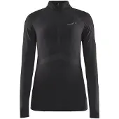 Craft Unterhemd Active Intensity Zip Women Black Asphalt-L