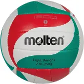 Molten Volleyball V5M1800-L rot-weiß-grün Größe 5 Training