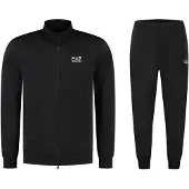 EA7 für Herren. 8NPV65_PJHCZ Trainingsanzug Core Identity schwarz (XL), Lässig, Sportlich, Multisport, Polyester