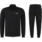 Emporio Armani für Herren. 8NPV65_PJHCZ Regular Fit Set schwarz (XXL), Lässig, Sportlich, Multisport, Polyester, Langarm