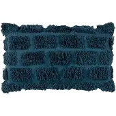 Vtwonen Zierkissen Tufted Dark Blue (30 x 50 cm)