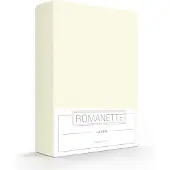 Romanette Bettlaken Elfenbein (Baumwolle)-150 x 250 cm (1-person)