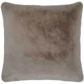 Essenza Furry Taupe Dekokissen 50 x 50 cm