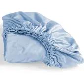 Cinderella Spannbettuch Sundays Blue (Satin)-80 x 210 cm