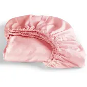 Cinderella Spannbettuch Sundays Pink (Satin)-90 x 210 cm