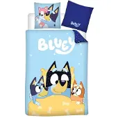 Aymax Bluey Bettwäsche Hellblau 140 x 200 cm