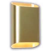 Artdelight Wandleuchte Diaz S Gold gebürstet