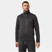 Helly Hansen Jacke Crew Fleece Jacket Herren Ebony-XXL