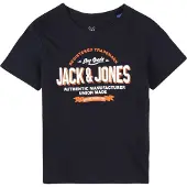 Jack & jones T-Shirt Logo 12258877 Dunkelblau Regular Fit