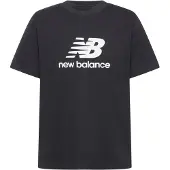 New Balance Sport Essentials Logo T-shirt Black Größe: L | Basic T-Shirts Outlet | Herren | Schwarz