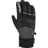 Reusch Handschuhe Thunder R-TEX XT Herren Black / Black Melange / Fire Red-9.5