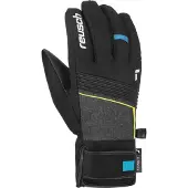 Reusch Handschuhe Louis R-TEX XT Herren Black Melange / Safety Yellow / Brilliant Blue-9