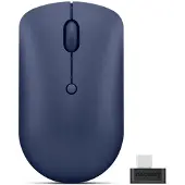 Lenovo 540, Beidhändig, Optisch, RF Wireless, 2400 DPI, Blau