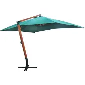 vidaXL Ampelschirm Melia 300x400 cm Grün