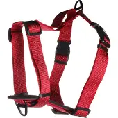 Flamingo H-Geschirr Zorba rot, Größe: XL / Breite: 32 mm