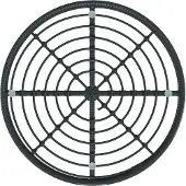 vidaXL Esstisch Schwarz Ø80 cm Hartglas und Stahl