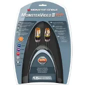 Monster Mv2a Quad Cable Antenne Quadruple Blindage 1.5m