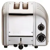 Dualit Classic Toaster Premium 2-Schlitze Metallic-Silber