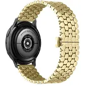 Beline pasek Watch 20mm Metal Honeycomb złoty /gold box